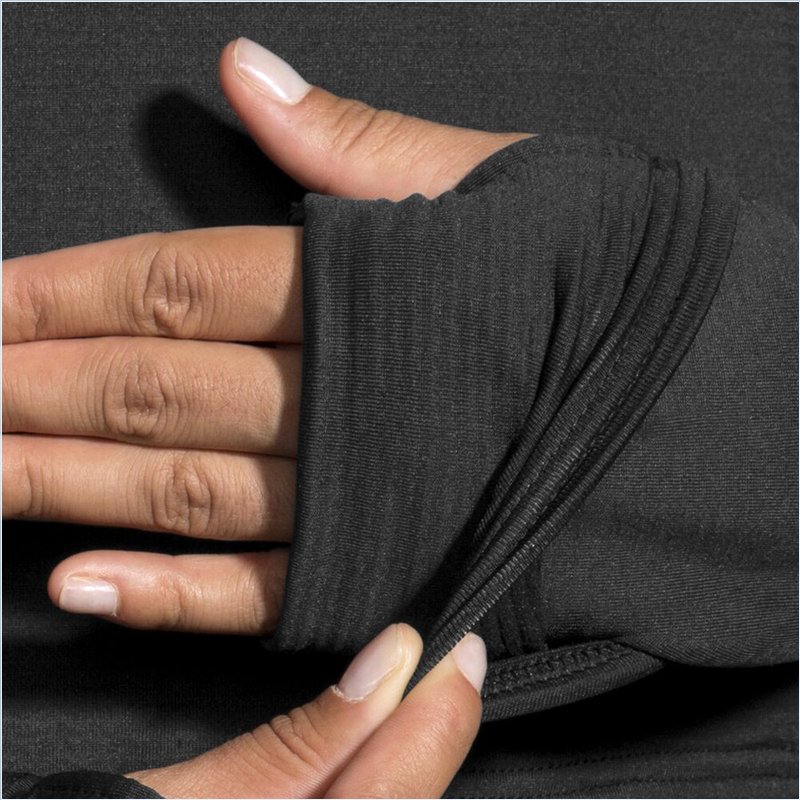  Notch Thermal Long Sleeve : 001 Black
