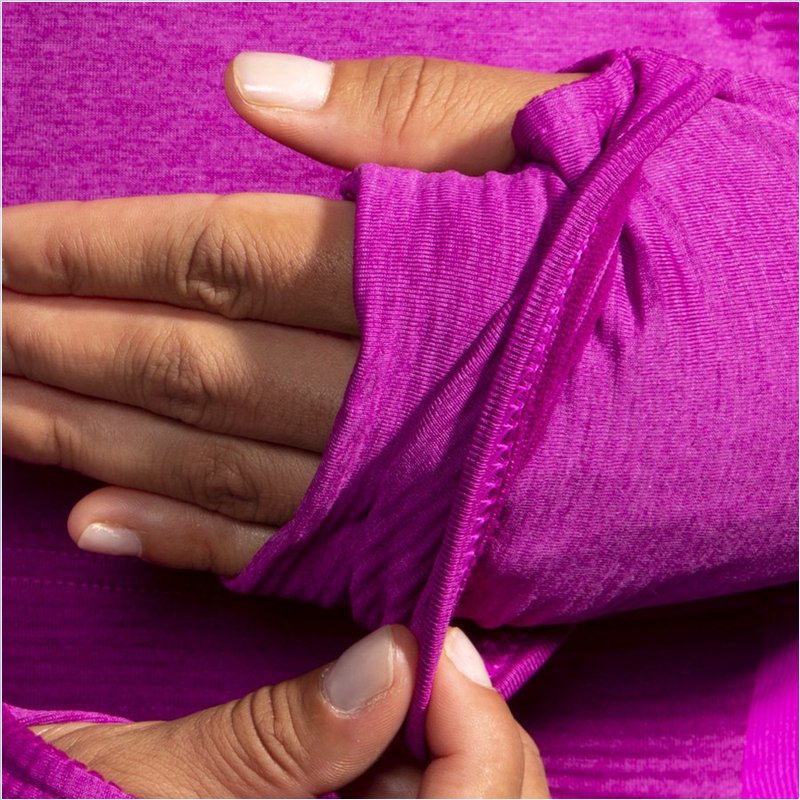  Notch Thermal Long Sleeve : 687 Heather Magenta