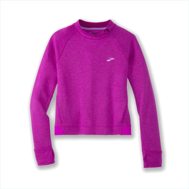  Notch Thermal Long Sleeve : 687 Heather Magenta