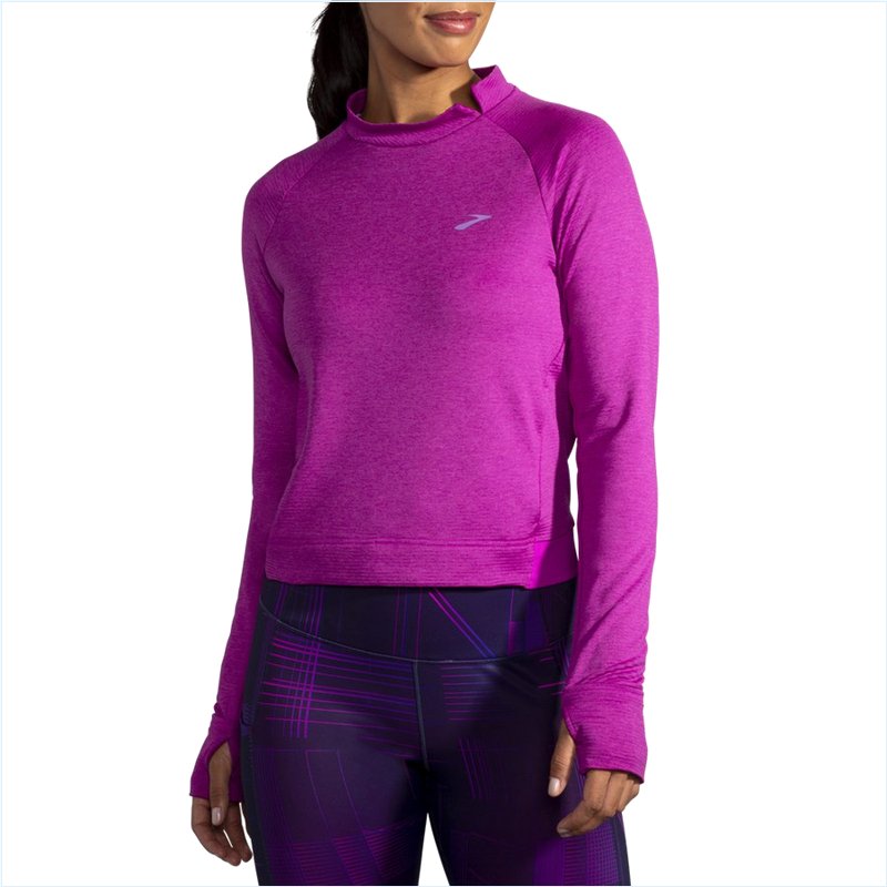  Notch Thermal Long Sleeve : 687 Heather Magenta