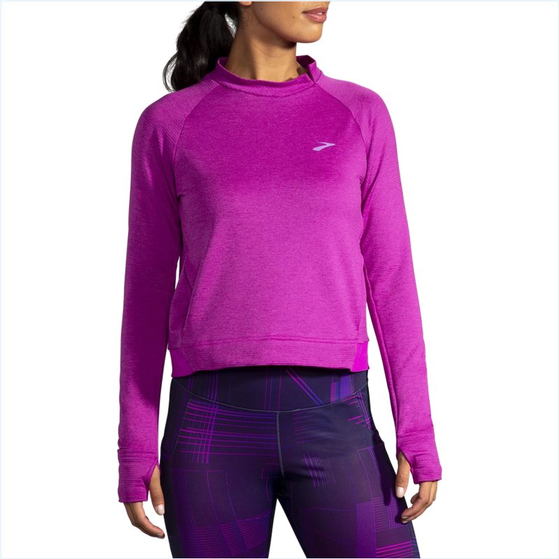  Notch Thermal Long Sleeve : 687 Heather Magenta