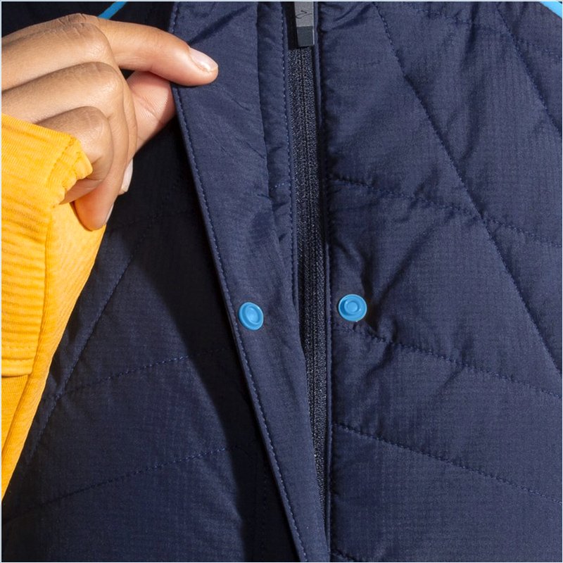  Shield Hybrid Vest : 491 Navy/Blue Bolt