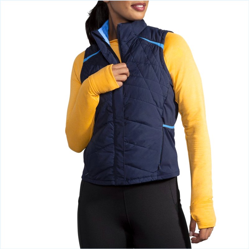  Shield Hybrid Vest : 491 Navy/Blue Bolt
