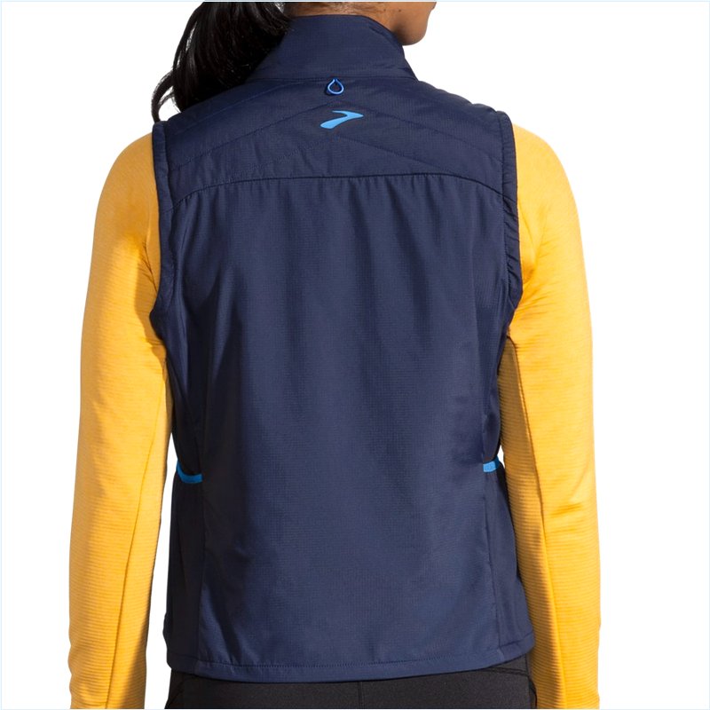  Shield Hybrid Vest : 491 Navy/Blue Bolt