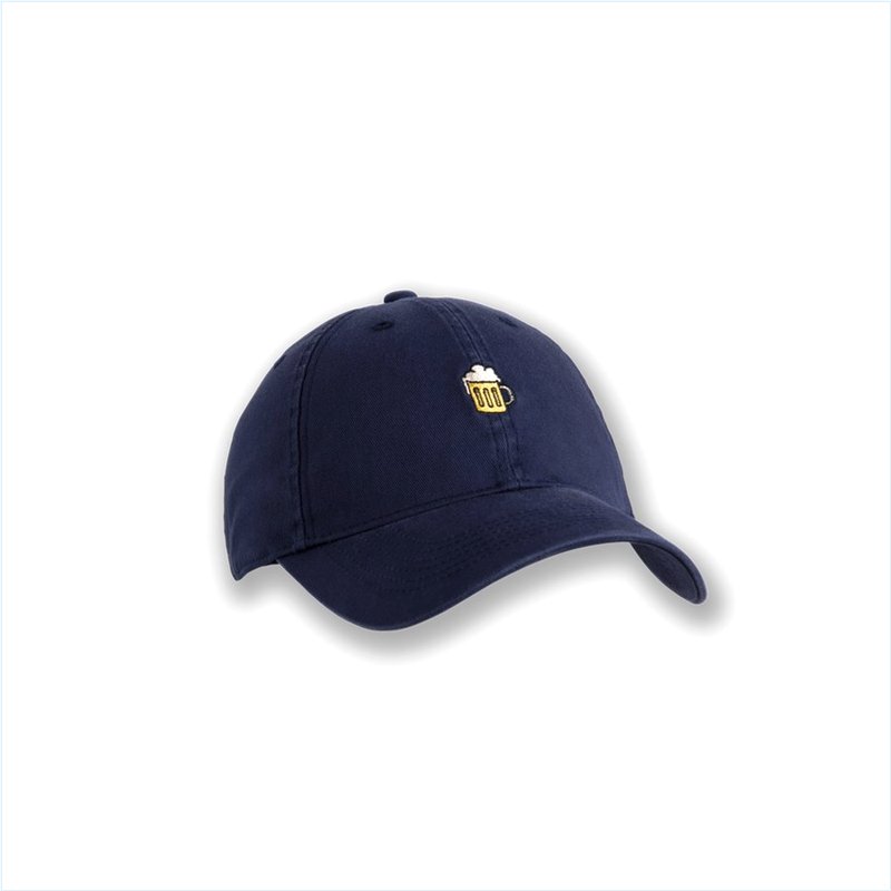  Heritage Run Cap : 482 Navy/Beer
