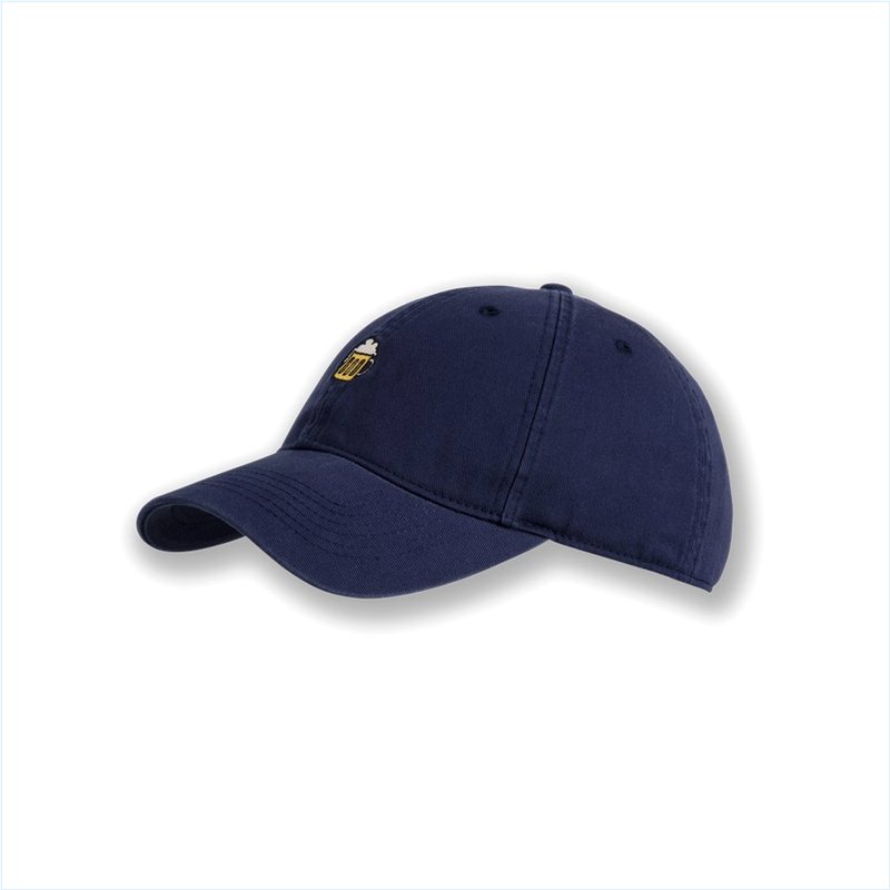  Heritage Run Cap : 482 Navy/Beer