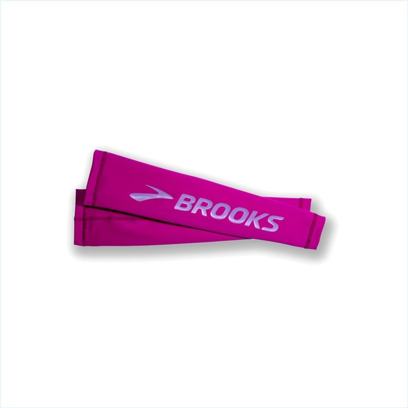  Source Midweight Arm Warmer : 622 Magenta/Heliotrope Brooks