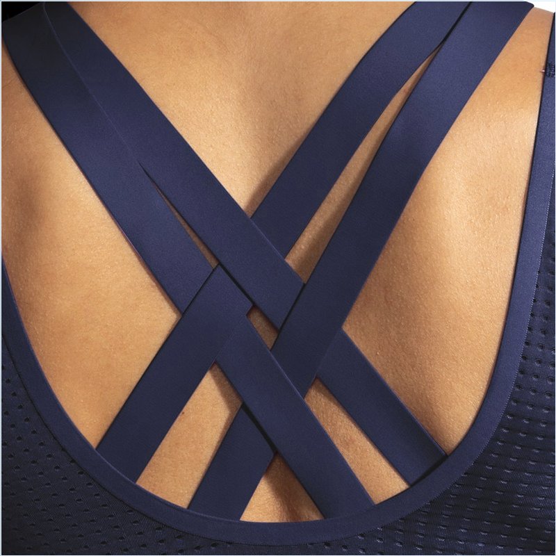  Drive Mesh Run Bra :491 Navy/Blue Bolt