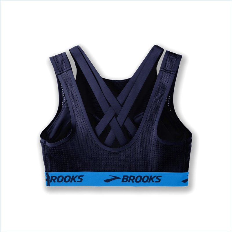  Drive Mesh Run Bra :491 Navy/Blue Bolt