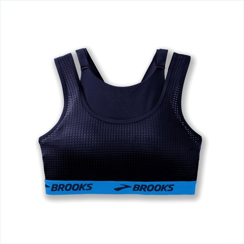  Drive Mesh Run Bra :491 Navy/Blue Bolt
