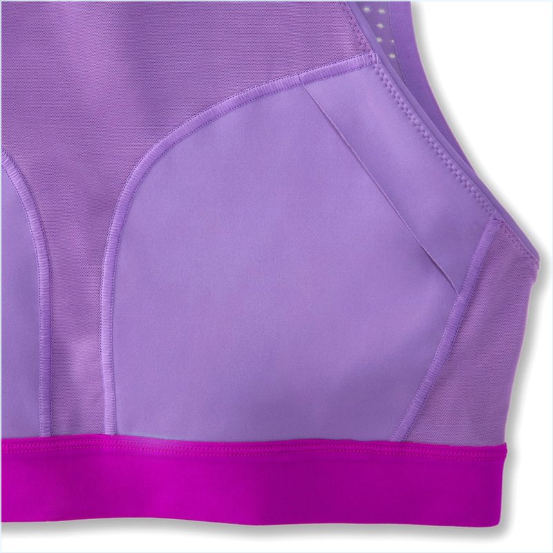  Drive Mesh Run Bra :551 Heliotrope/Magenta