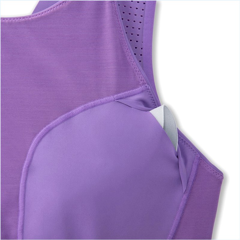  Drive Mesh Run Bra :551 Heliotrope/Magenta