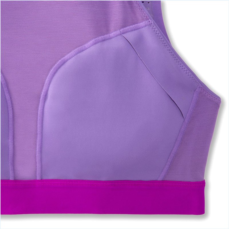  Drive Mesh Run Bra :551 Heliotrope/Magenta