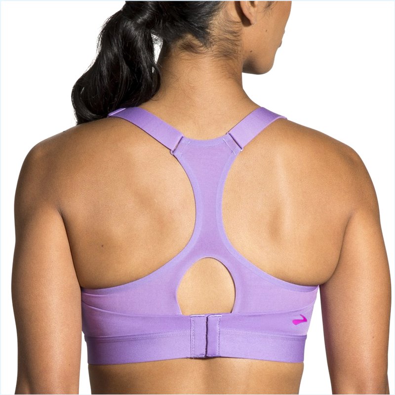  Dare Racerback Run Bra :562 Heliotrope
