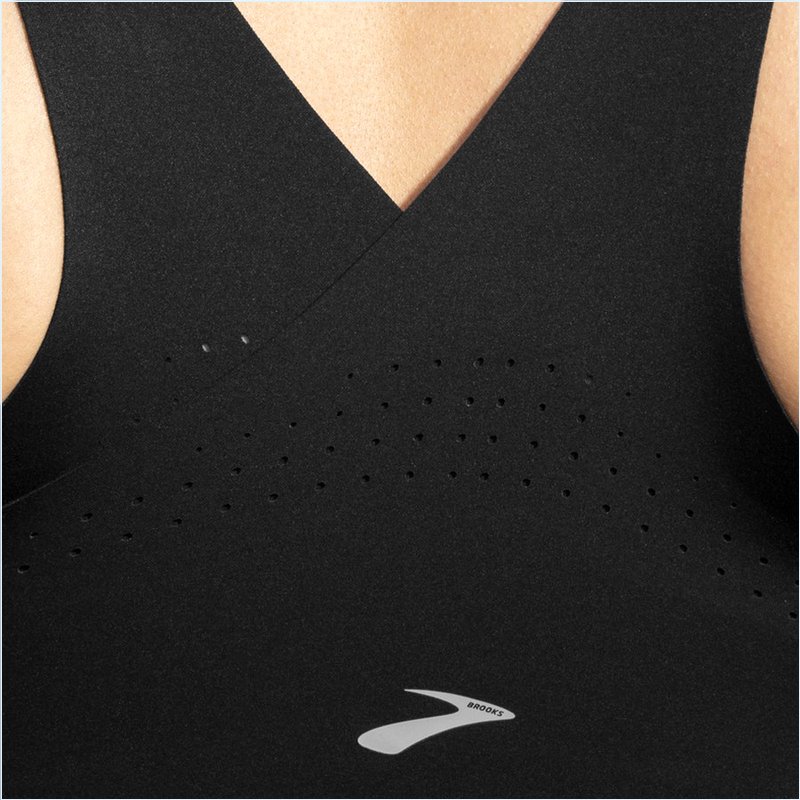  Dare Crossback Run Bra :1 Black