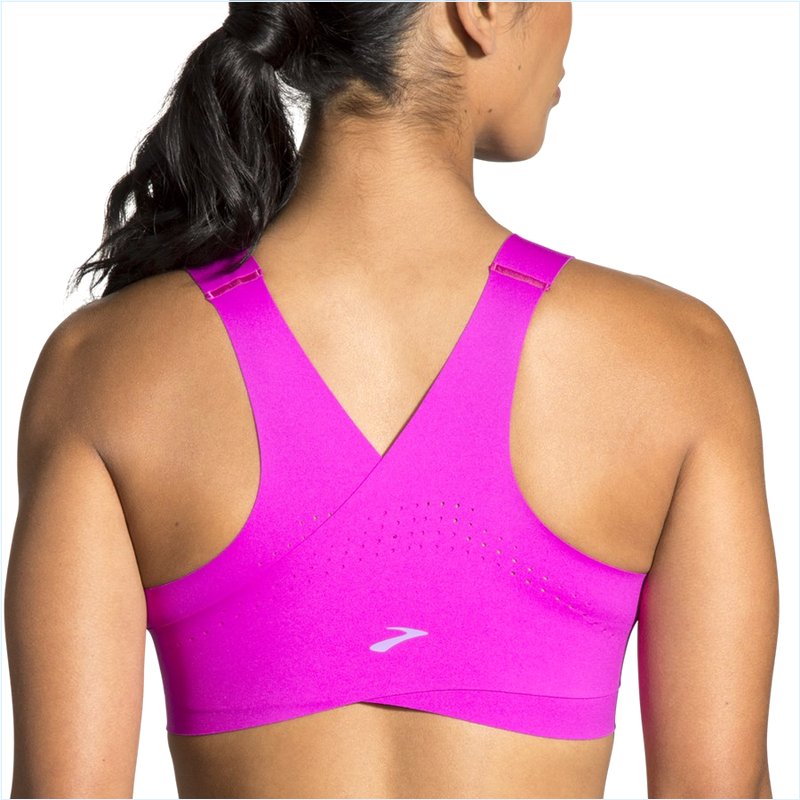  Dare Crossback Run Bra :633 Magenta/Heliotrope