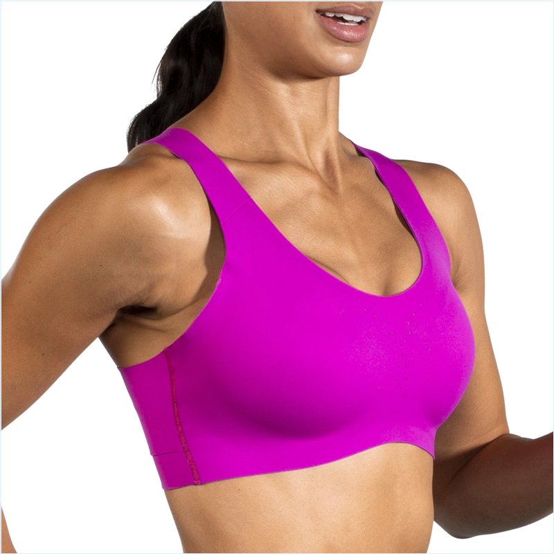  Dare Crossback Run Bra :633 Magenta/Heliotrope
