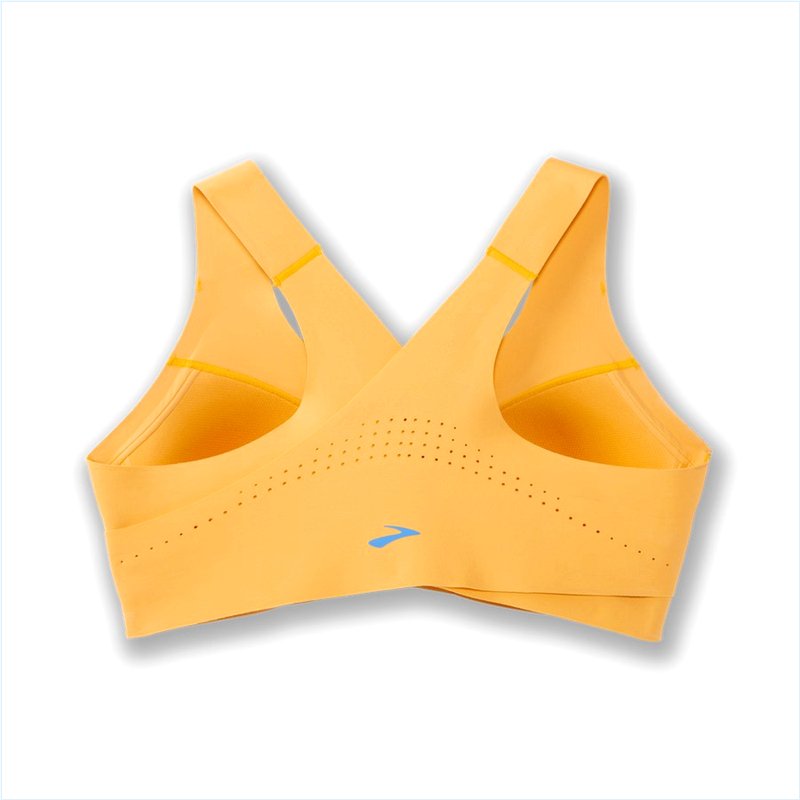  Dare Crossback Run Bra :744 Saffron