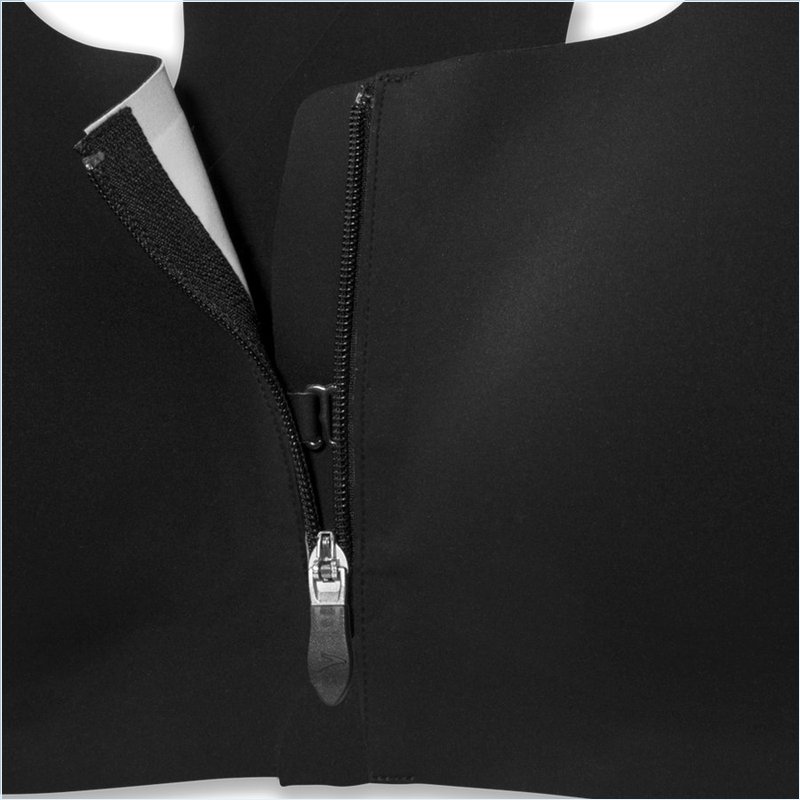  Dare Zip Run Bra :1 Black