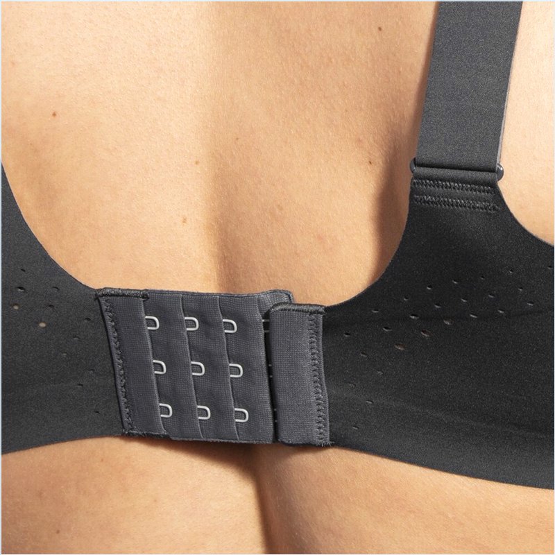  Dare Scoopback Run Bra : Asphalt