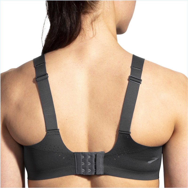  Dare Scoopback Run Bra : Asphalt