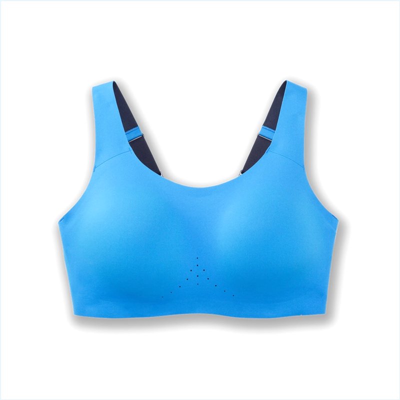  Dare Scoopback Run Bra : Blue Bolt/Navy