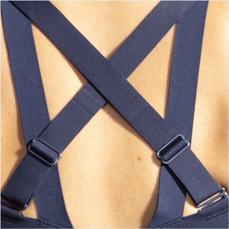  Dare Underwire Run Bra :451 Navy