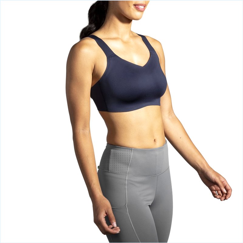  Dare Underwire Run Bra :451 Navy