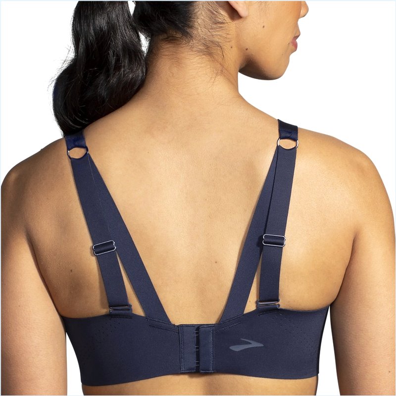  Dare Underwire Run Bra :451 Navy