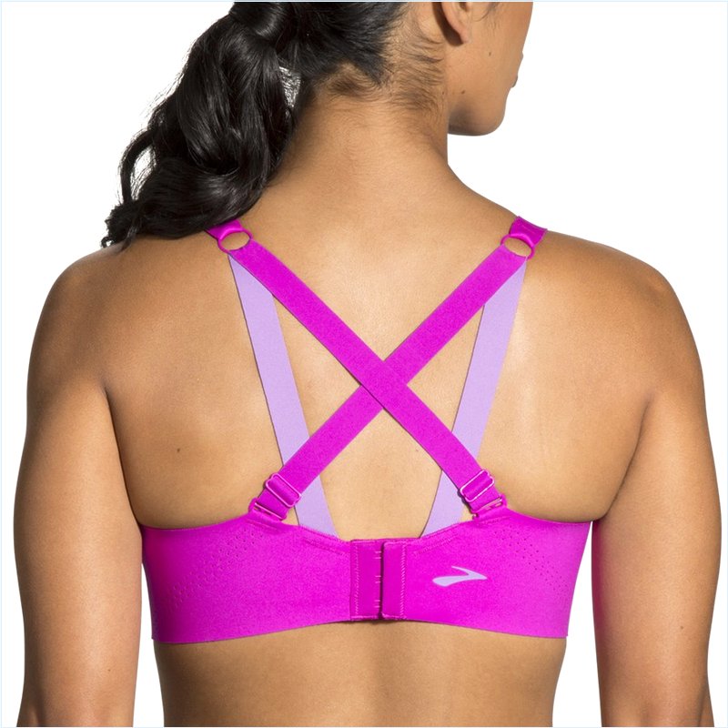  Dare Underwire Run Bra :633 Magenta/Heliotrope