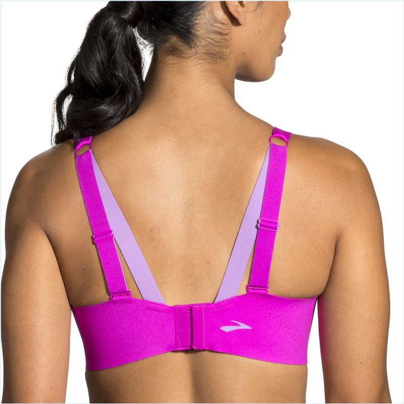  Dare Underwire Run Bra :633 Magenta/Heliotrope