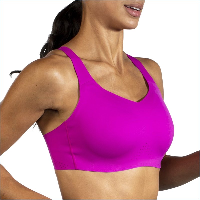  Dare Underwire Run Bra :633 Magenta/Heliotrope
