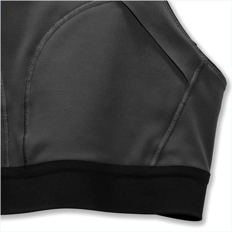  Drive 3 Pocket Run Bra :1 Black