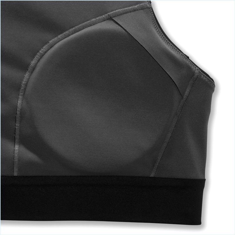  Drive 3 Pocket Run Bra :1 Black