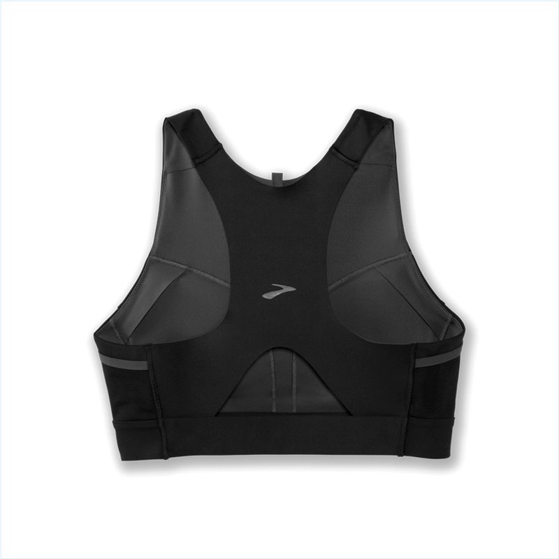  Drive 3 Pocket Run Bra :1 Black