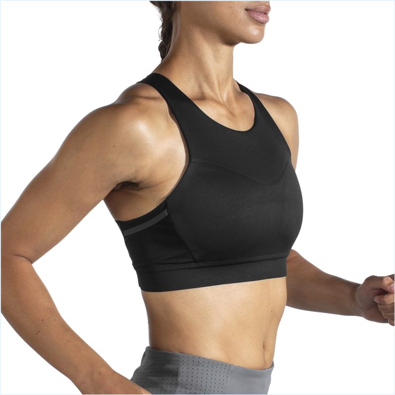  Drive 3 Pocket Run Bra :1 Black