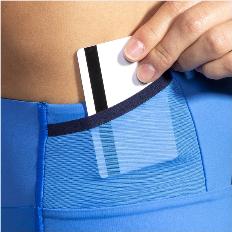  Drive 3 Pocket Run Bra :480 Blue Bolt