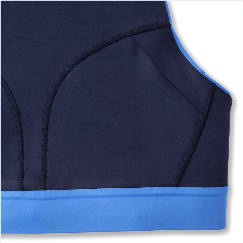  Drive 3 Pocket Run Bra :480 Blue Bolt
