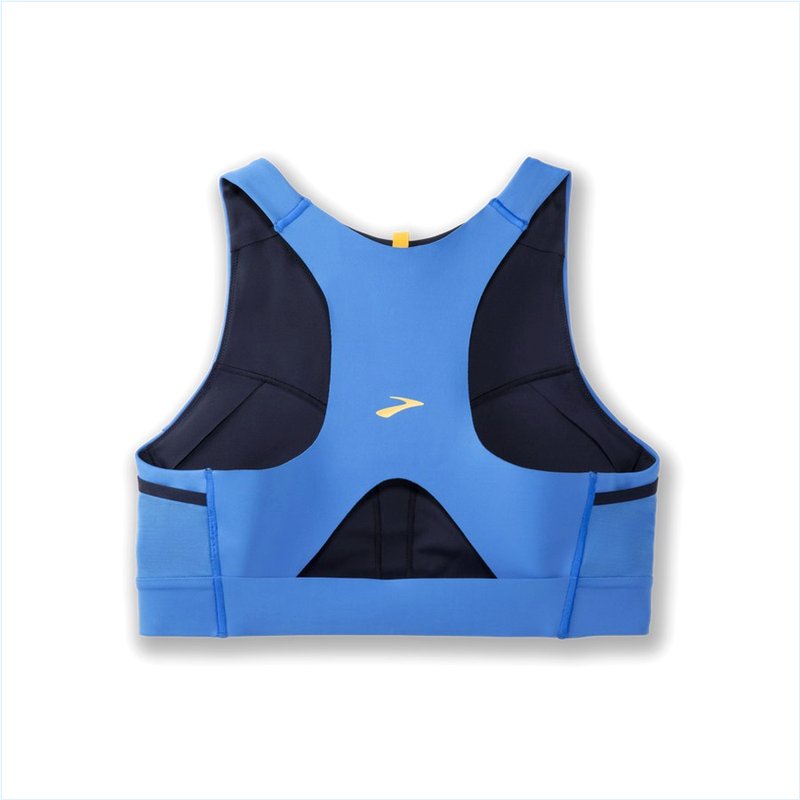  Drive 3 Pocket Run Bra :480 Blue Bolt