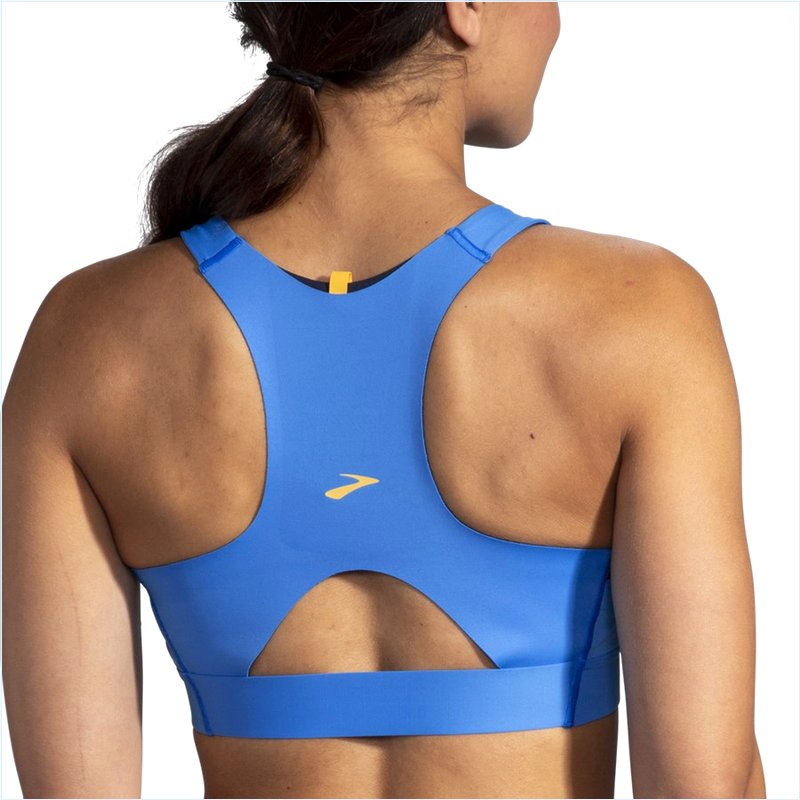  Drive 3 Pocket Run Bra :480 Blue Bolt
