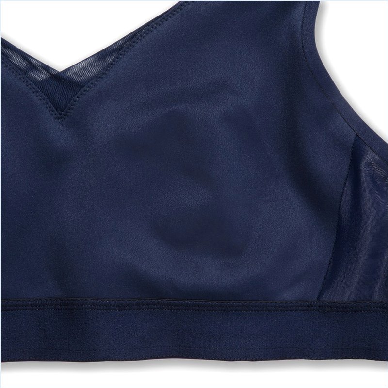  Drive Convertible Run Bra : Matrix Navy Print