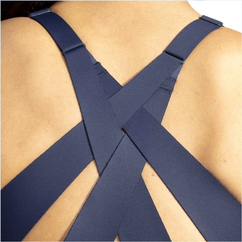  Drive Interlace Run Bra :451 Navy