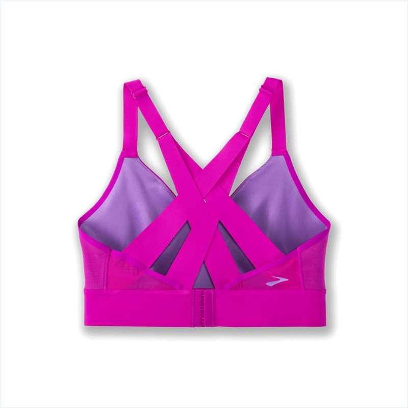  Drive Interlace Run Bra :633 Magenta/Heliotrope