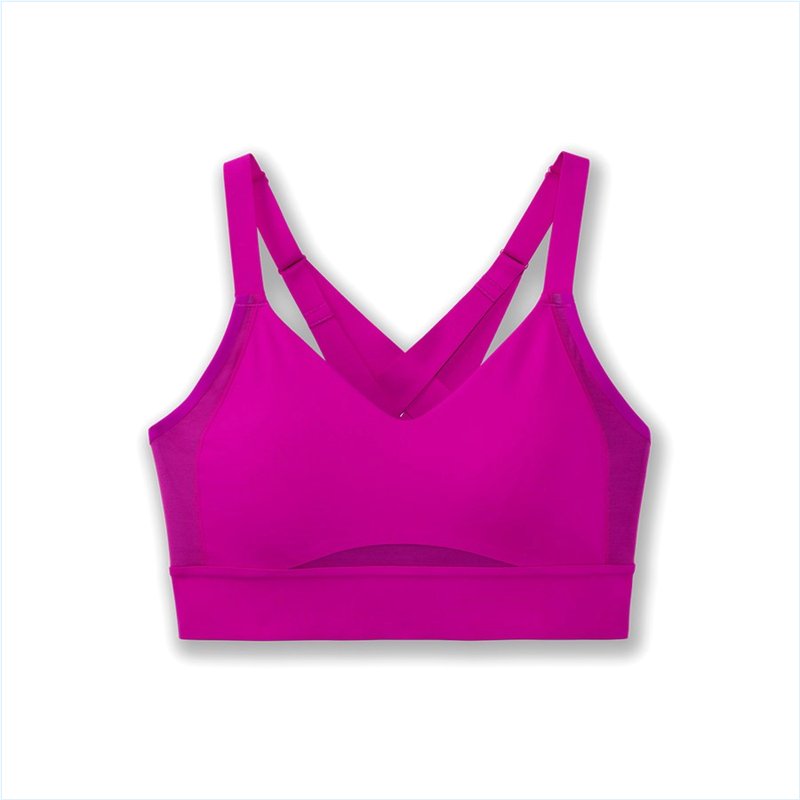  Drive Interlace Run Bra :633 Magenta/Heliotrope