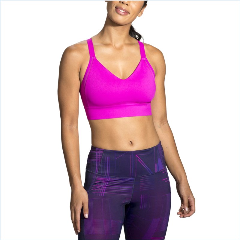 Drive Interlace Run Bra :633 Magenta/Heliotrope