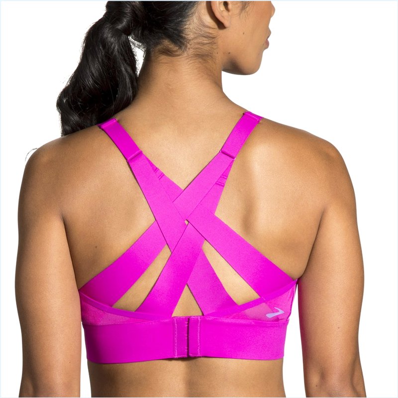  Drive Interlace Run Bra :633 Magenta/Heliotrope