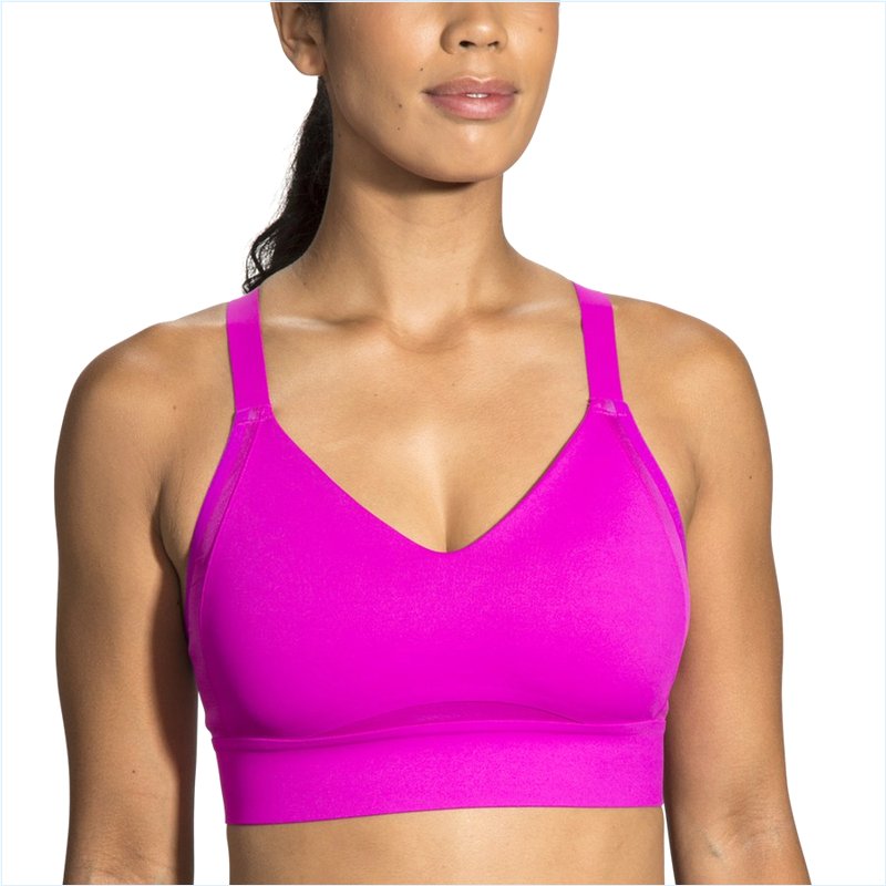  Drive Interlace Run Bra :633 Magenta/Heliotrope